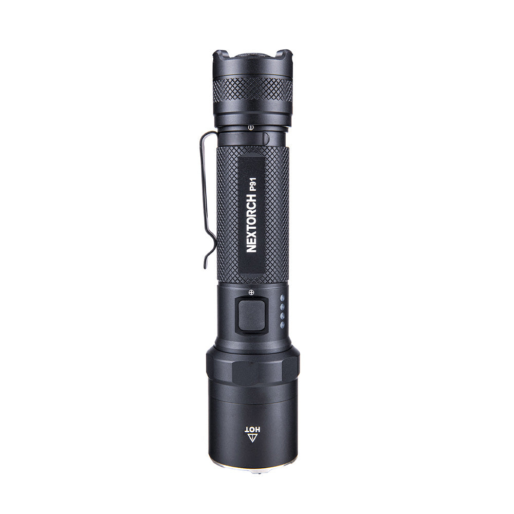 Lampe torche Nextorch P91 5 000 lumens portée 300 m IPX7 en alliage d'aluminium de qualité