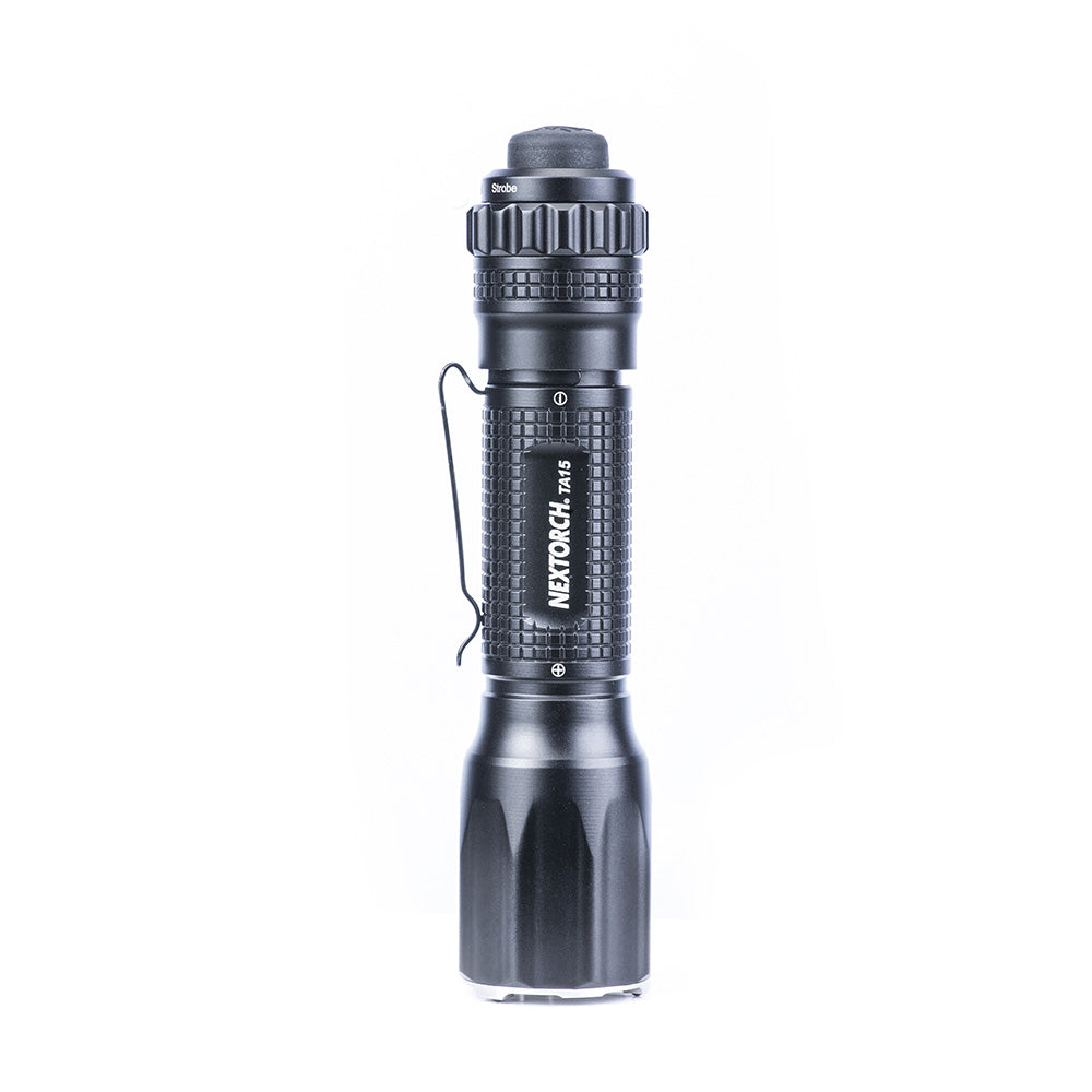 Lampe tactique Nextorch TA15 V2.0 700 lumens portée 195 m IPX8 en alliage d'aluminium de qualité