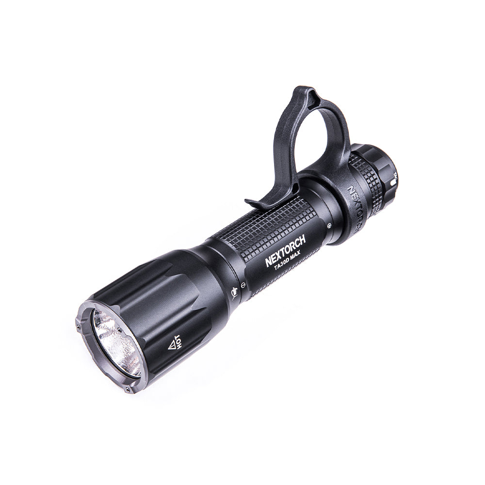 Lampe tactique Nextorch TA30D MAX 4 000 lumens portée 450 m IPX8 en alliage d'aluminium de qualité