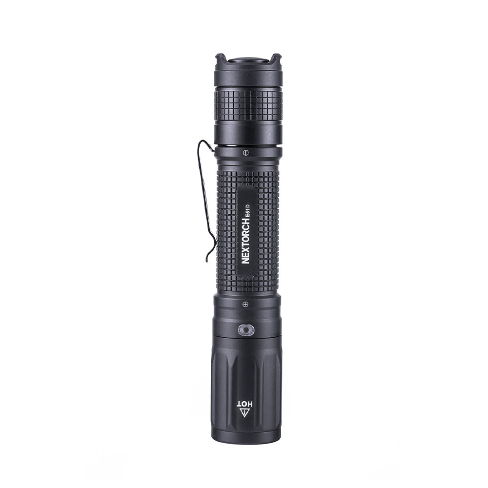 Lampe tactique Nextorch E51D 2 100 lumens portée 275 m IPX8 en alliage d'aluminium de qualité