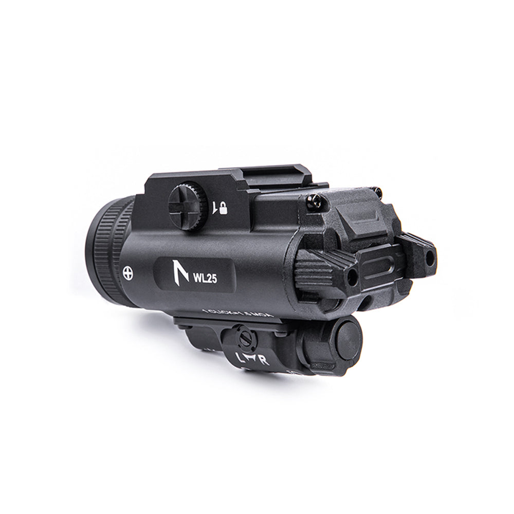 Lampe pour arme Nextorch WL25 1 200 lumens portée 420 m IPX7 en alliage d'aluminium de qualité