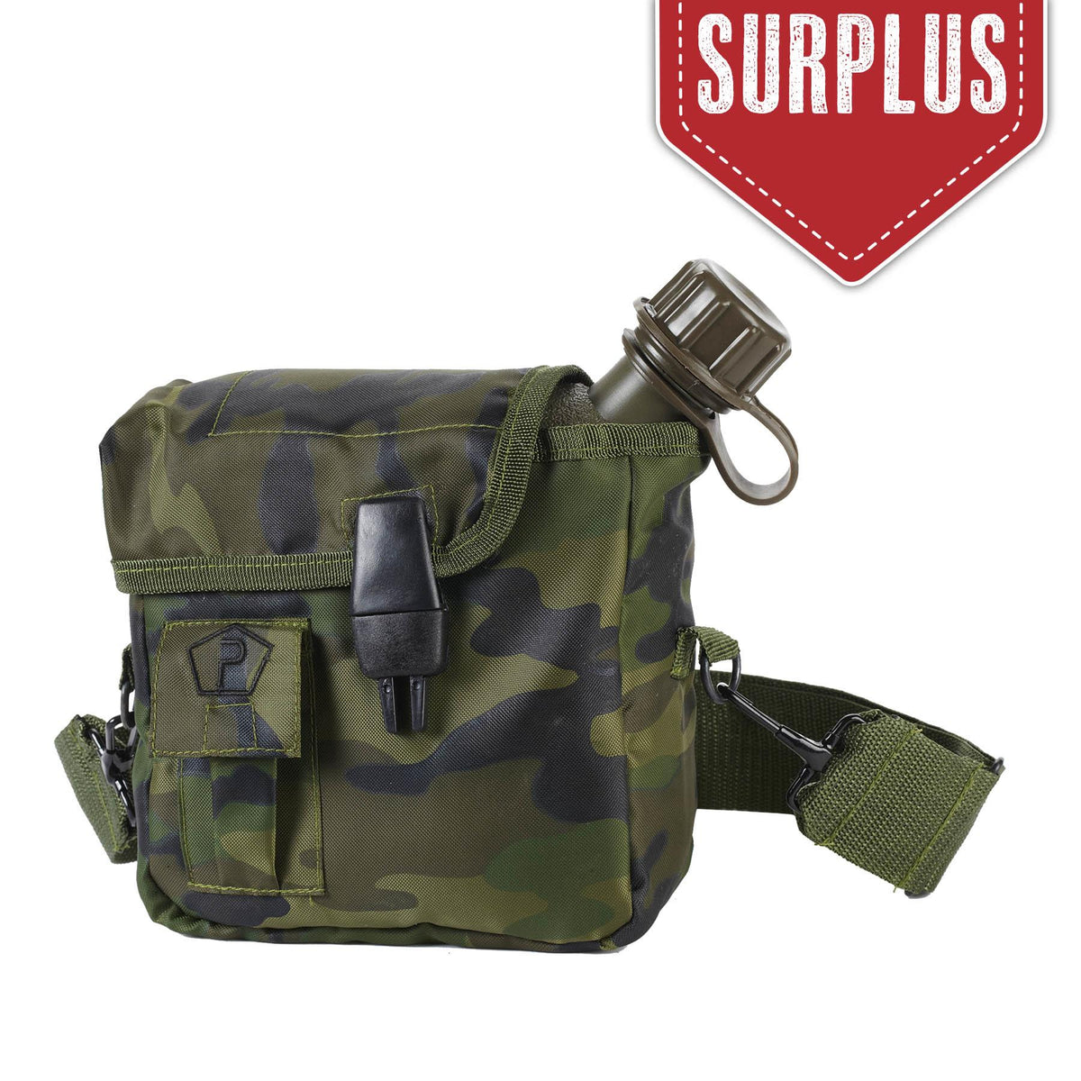 Bouteille d'eau Pentagon ST19004 en PVC d'une contenance de 1,9 litre pour le bivouac