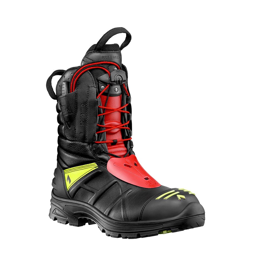 Rangers pompiers Haix FIRE EAGLE Pro anti-coupure classe 1 cuir 2,2 mm CROSSTECH