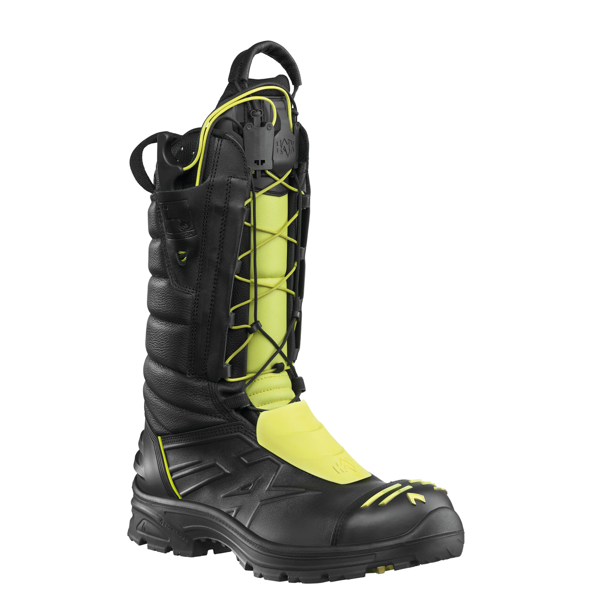Rangers pompiers Haix FIRE EAGLE 2.0 high tige haute cuir 2,2 mm CROSSTECH F2A