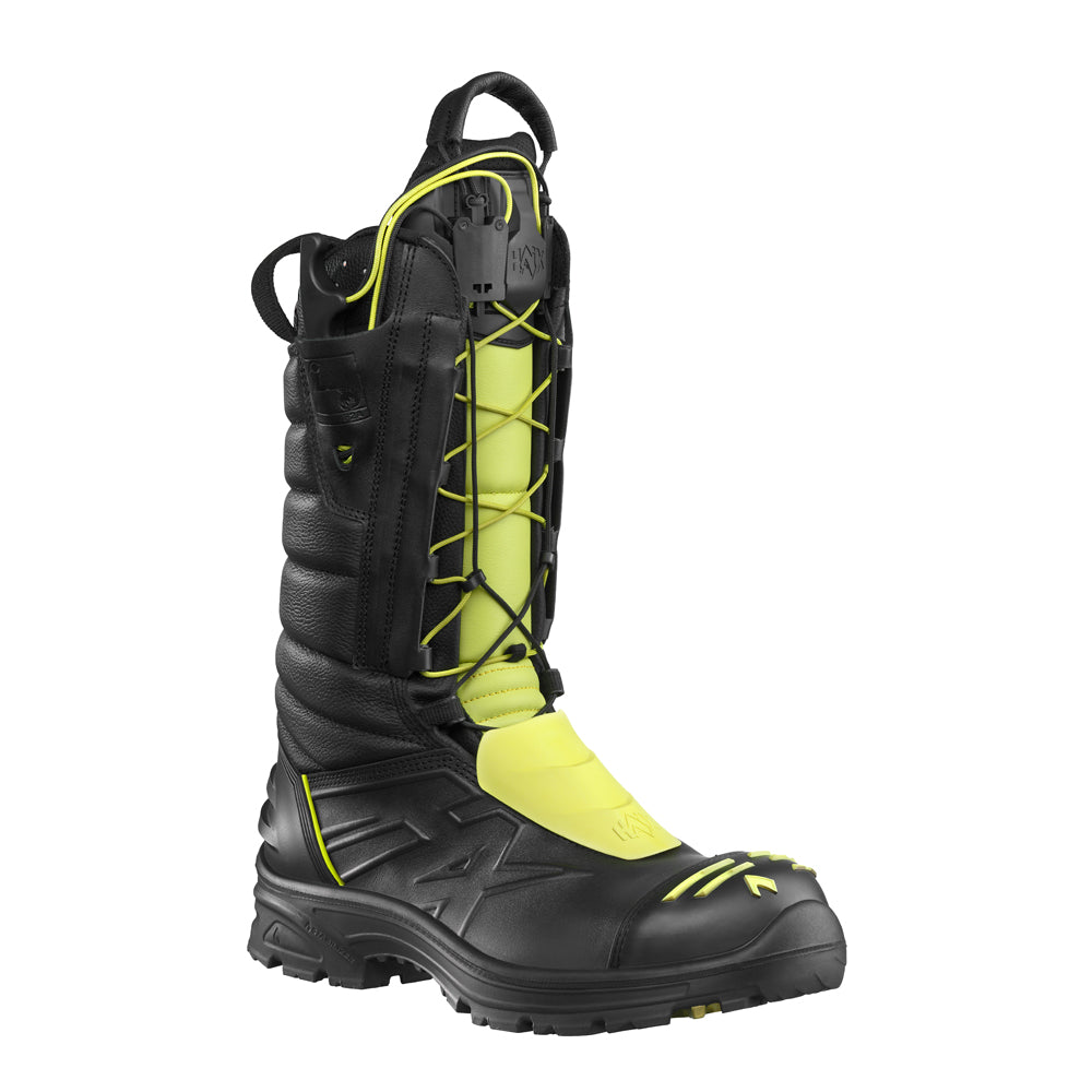 Rangers pompiers Haix FIRE EAGLE 2.0 high tige haute cuir 2,2 mm CROSSTECH F2A