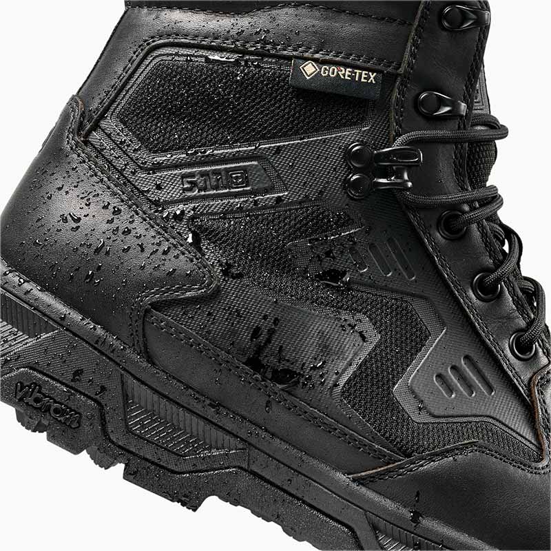 Chaussures tactiques 5.11 Tactical A/T Elite GORE-TEX 6 pouces cuir pleine fleur semelle Vibram