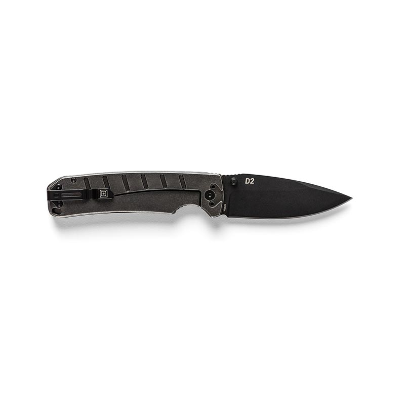 Couteau pliant 5.11 Tactical Ryker DP Full lame D2 de 8,9 cm plaquettes G10 clip 4 positions