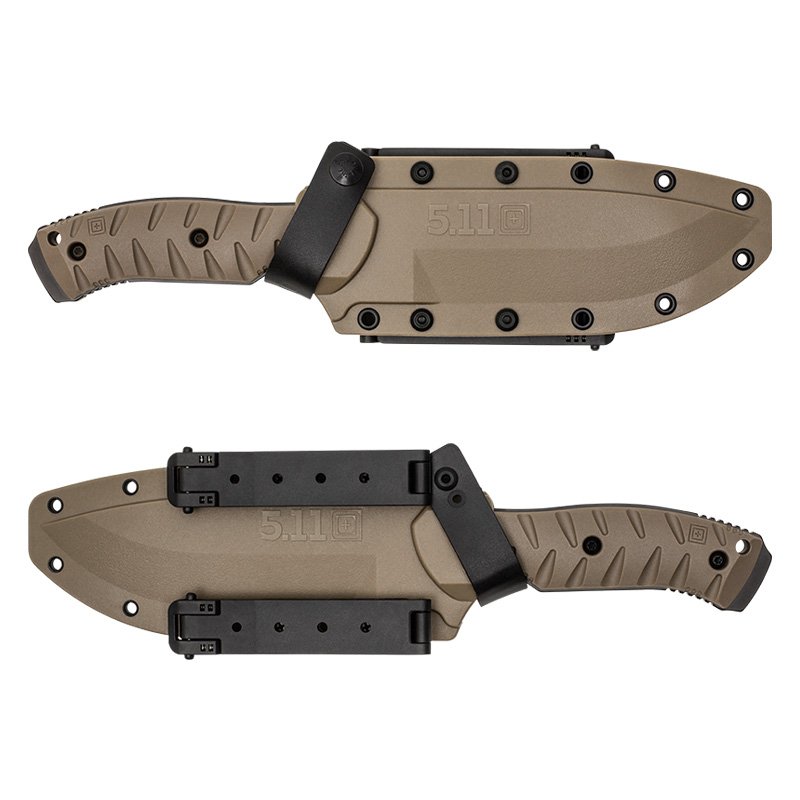 Couteau à lame fixe 5.11 Tactical CFK 7 Peacemaker lame 17,8 cm en acier SCM 435