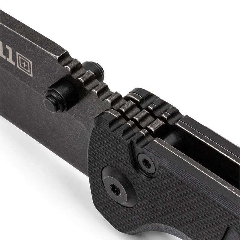 Couteau pliant 5.11 Tactical Braddock DP Mini lame 7,6 cm en acier D2 manche G10