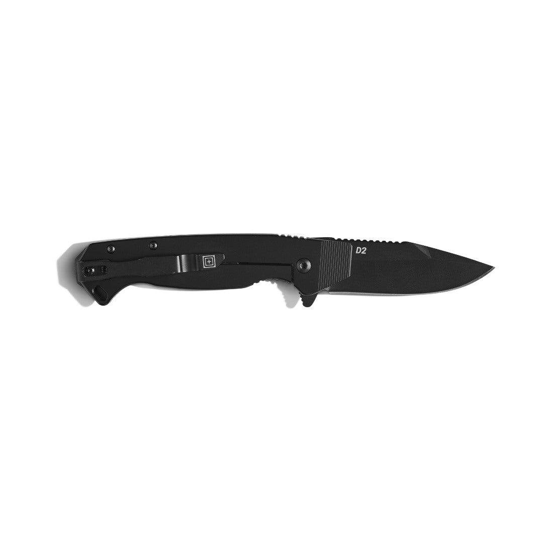 Couteau pliant 5.11 Tactical Pryme Double Duty DP lame D2 de 8,3 cm verrouillage par cadre