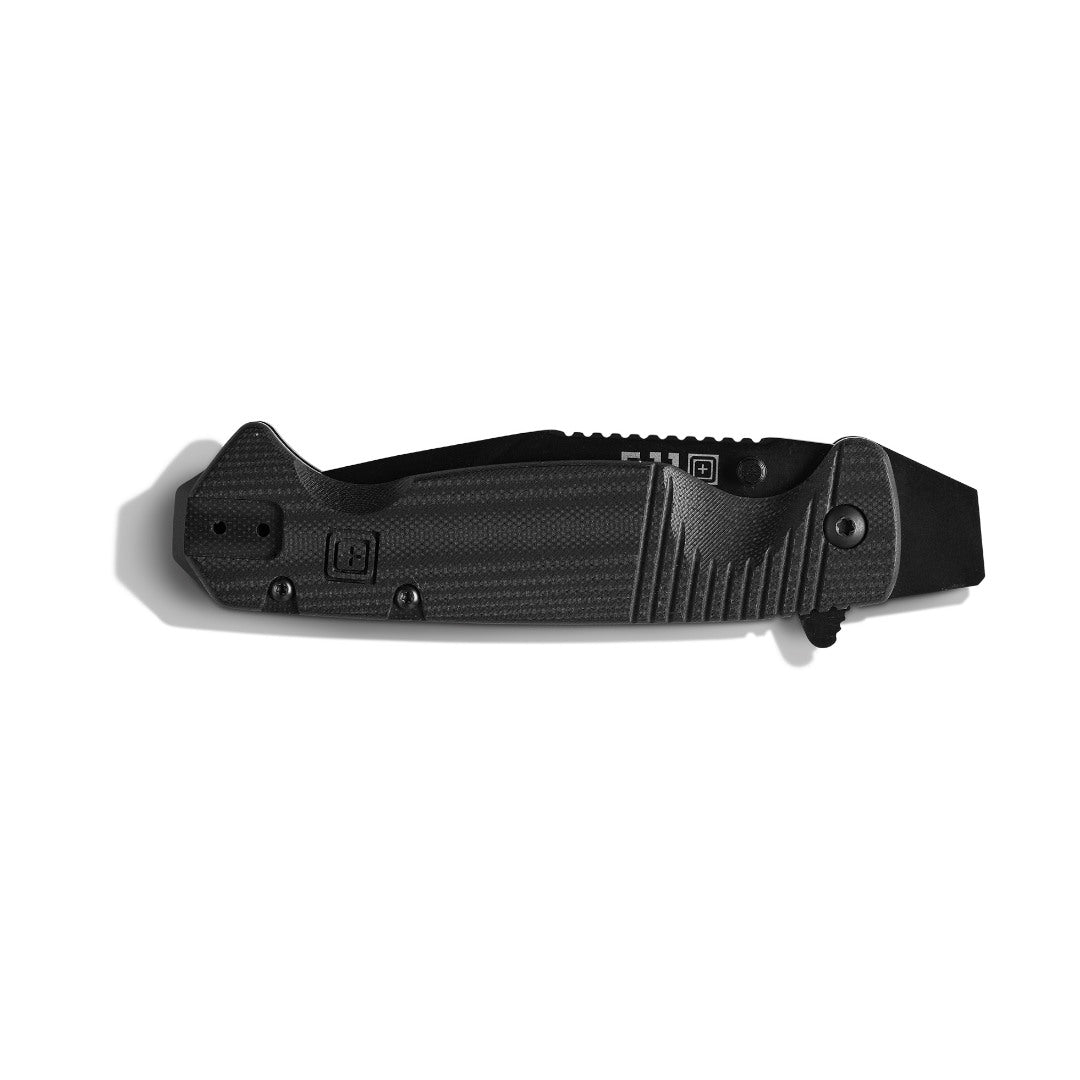Couteau pliant 5.11 Tactical Pryme Double Duty DP lame D2 de 8,3 cm verrouillage par cadre