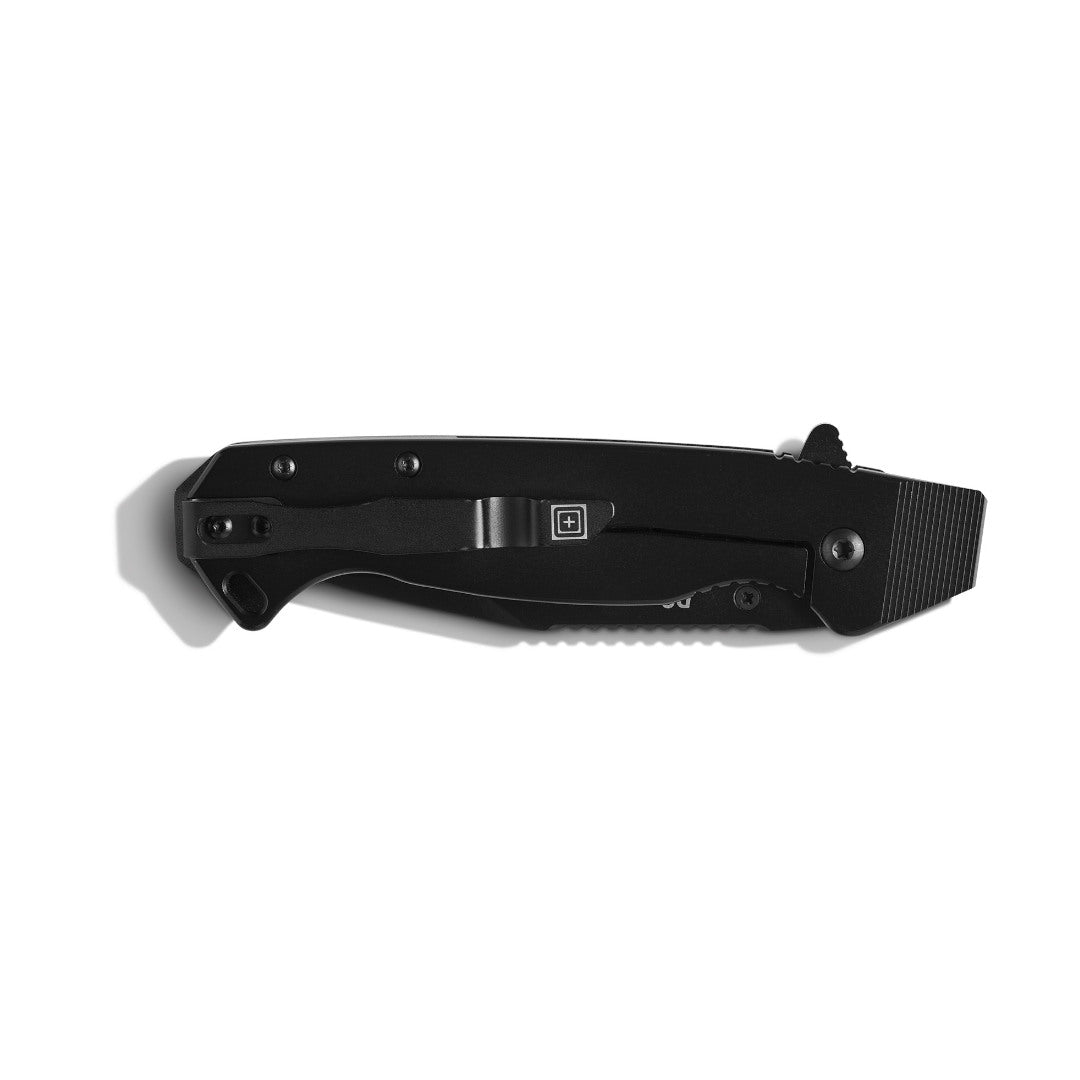 Couteau pliant 5.11 Tactical Pryme Double Duty DP lame D2 de 8,3 cm verrouillage par cadre