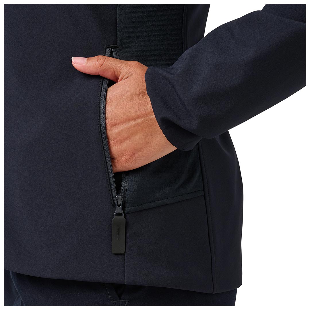 Veste softshell femme 5.11 Tactical Duty en polyester 3 couches 246 g/m² déperlant