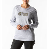 T-shirt manches longues femme 5.11 Tactical Sticks And Stones en coton et polyester 90/10
