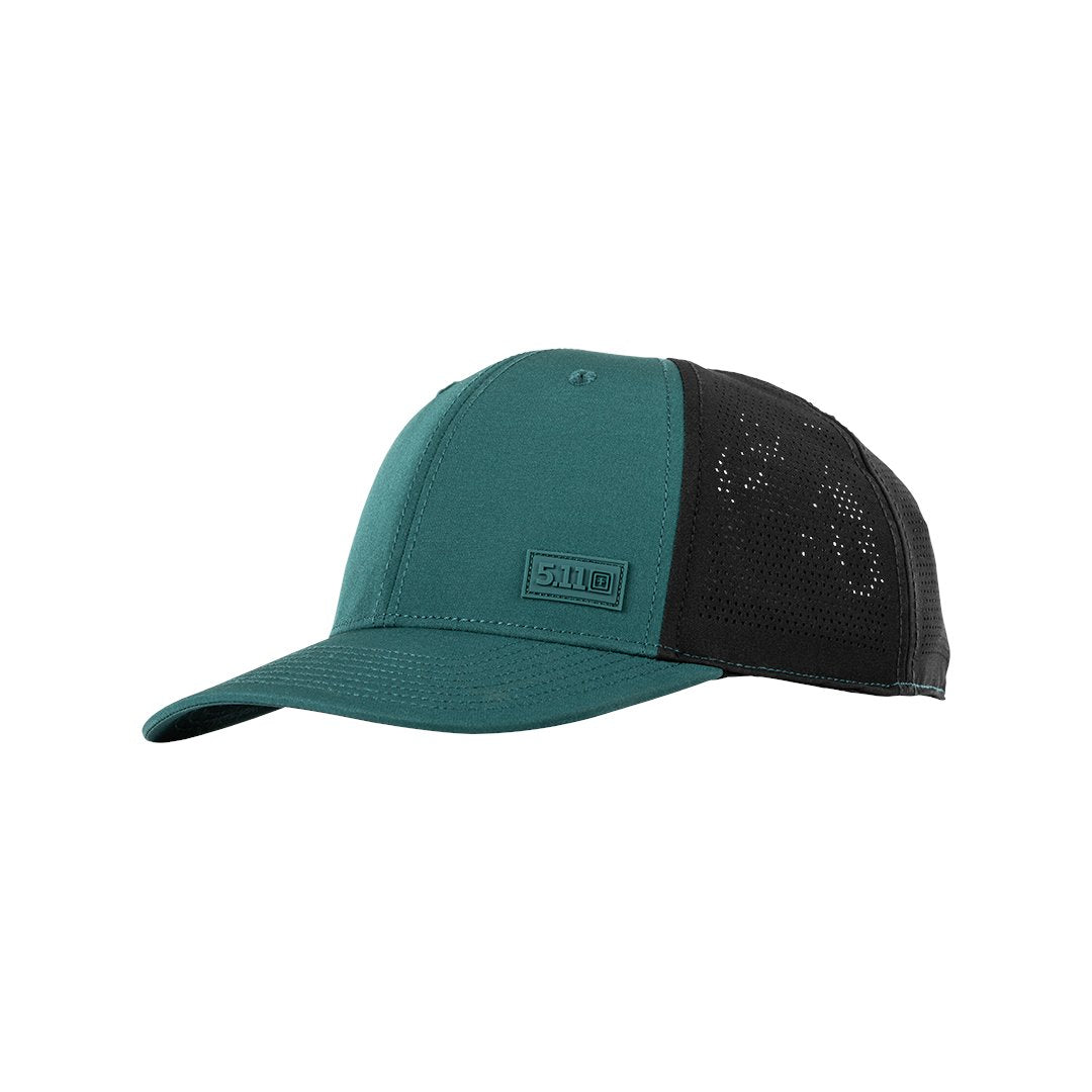 Casquette 5.11 Tactical Icon Vent-Tac 6 panneaux en polyester élasthanne finition DWR