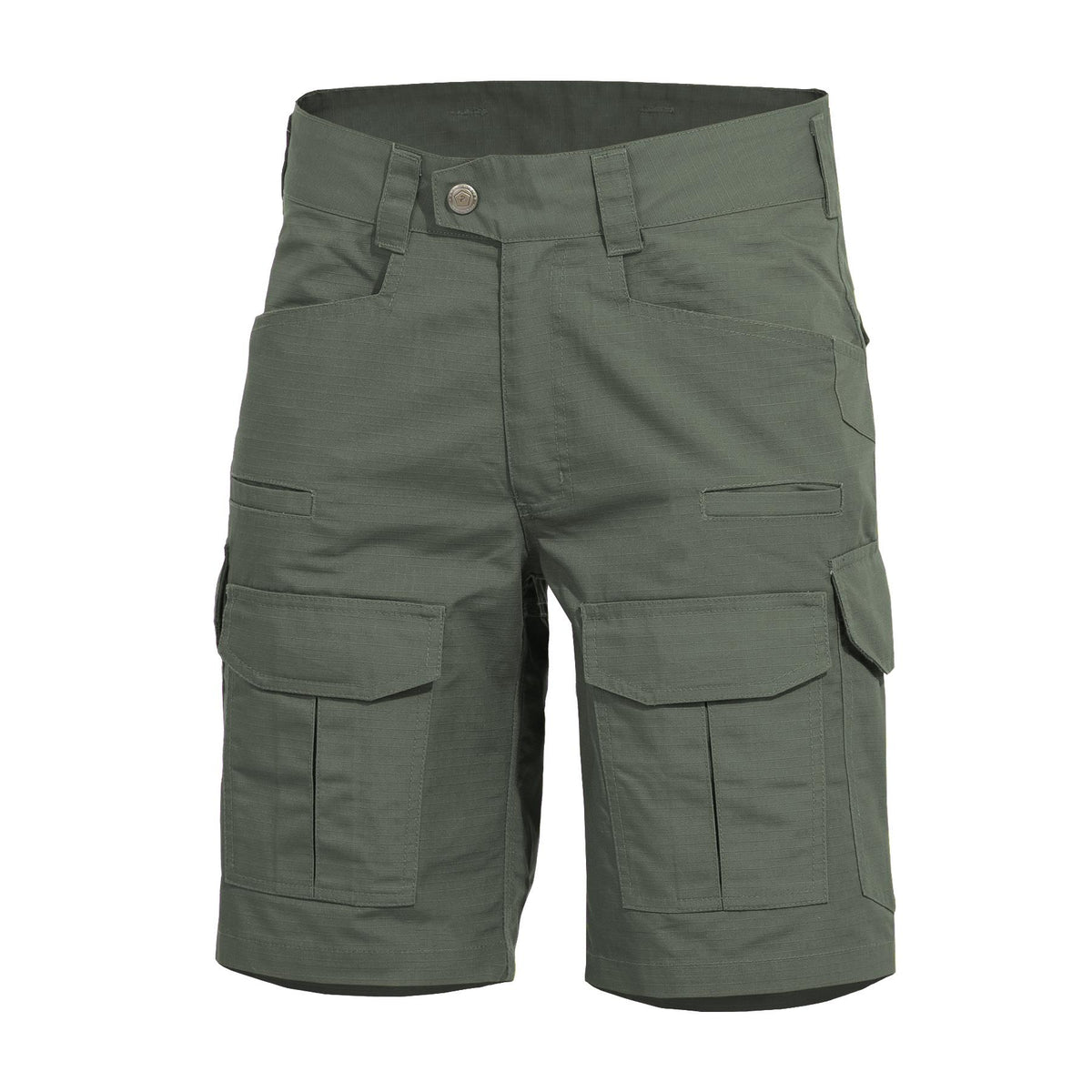 Short tactique Pentagon Lycos en ripstop 215 g/m² déperlant à dix poches YKK