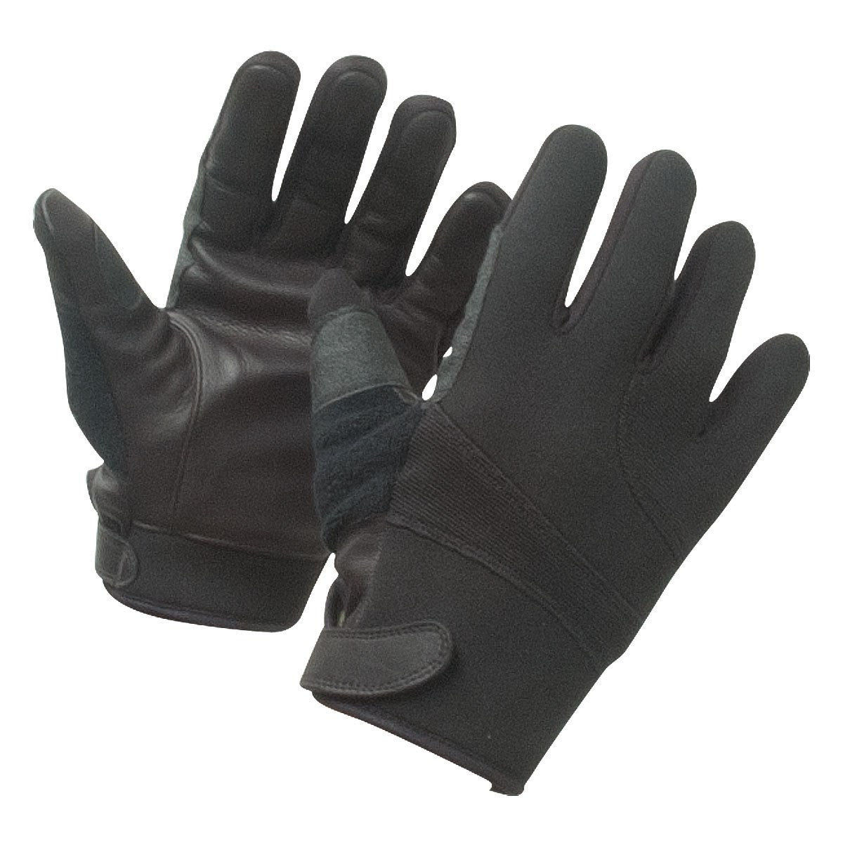 Gants anti-coupures doublure Kevlar paume en cuir de vache poignet réglable
