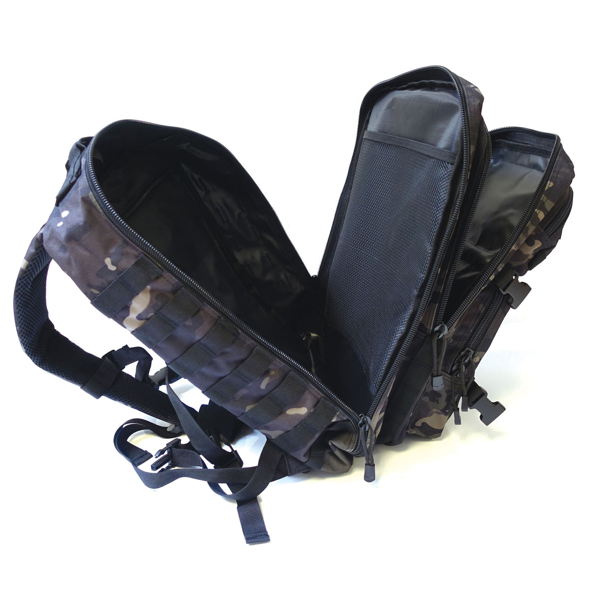Sac à dos 42 L SWAT Premium polyester 600D enduit PVC attaches MOLLE