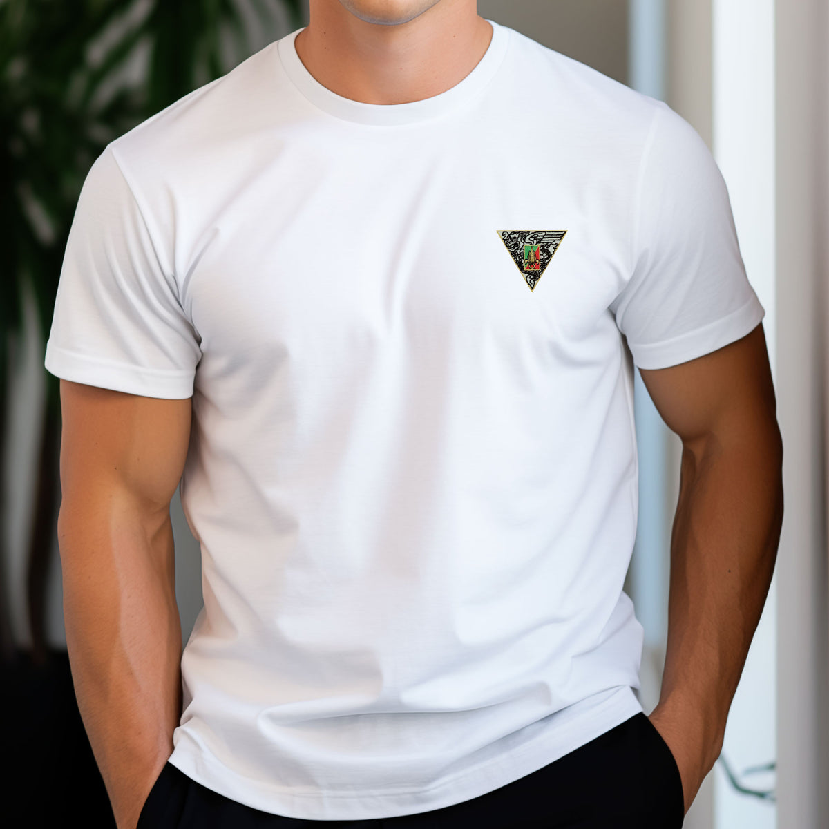 T-shirt uni Patrol Equipement manches courtes à broderie 2e REP Légion étrangère