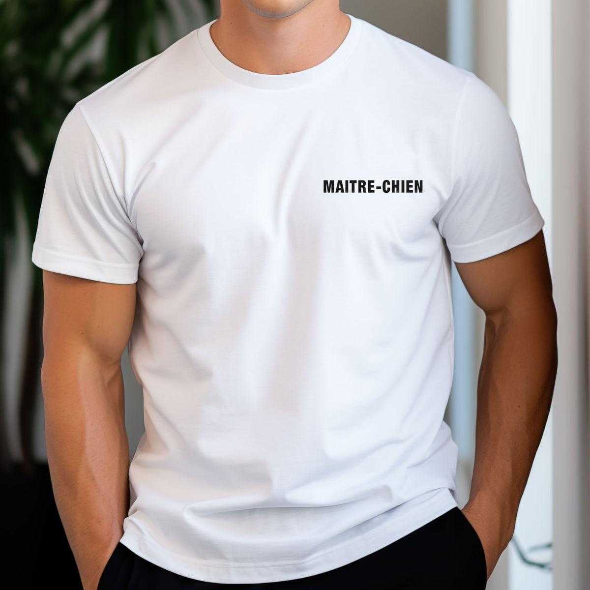 T-shirt Patrol Equipement marquage Maître Chien en 100% coton peigné 180 g/m²