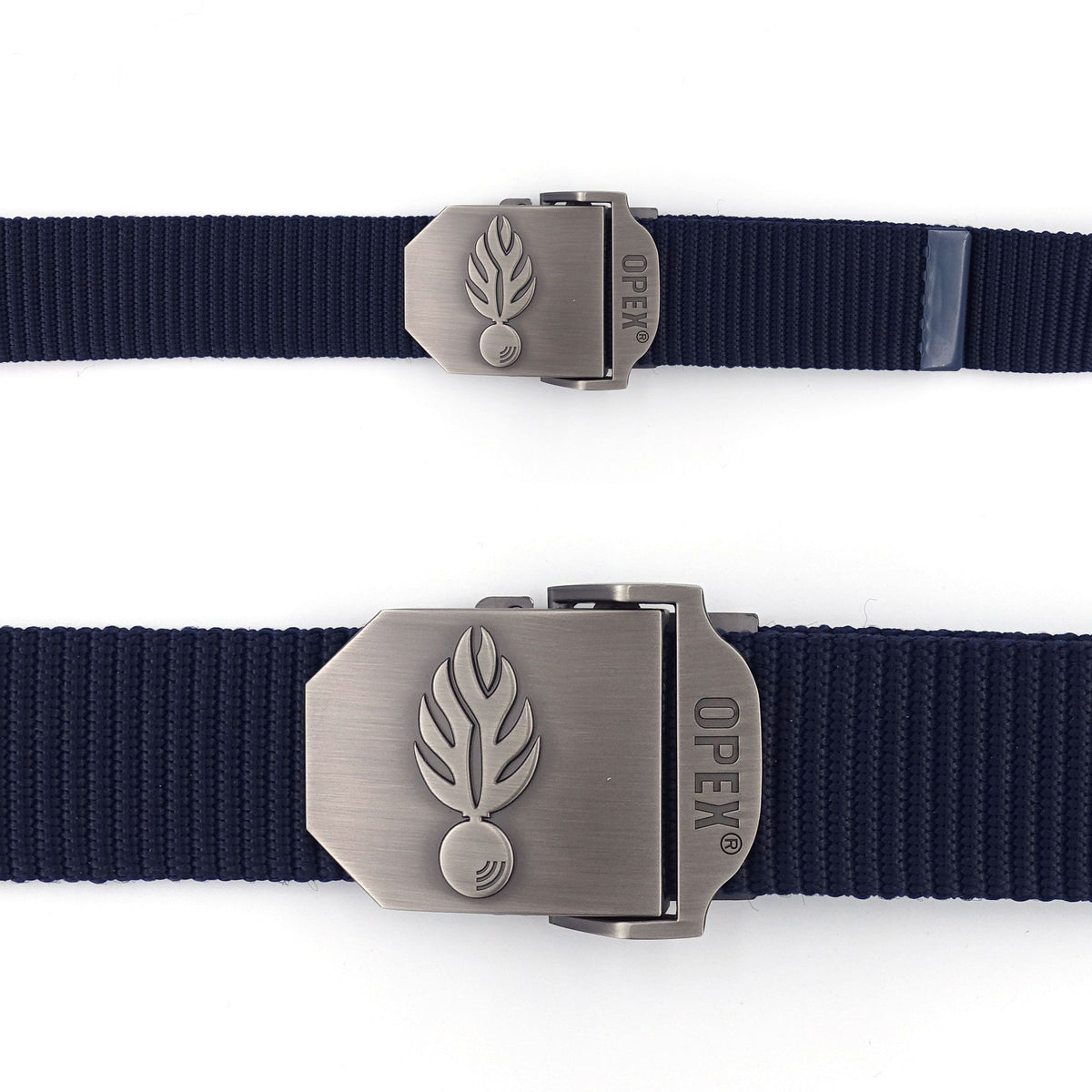 Ceinture Patrol Equipement sangle nylon 130 cm à boucle acier gravée Gendarmerie