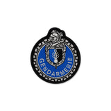 Écusson Patrol Equipement Unités Motorisées Gendarmerie Départementale 8 cm rond