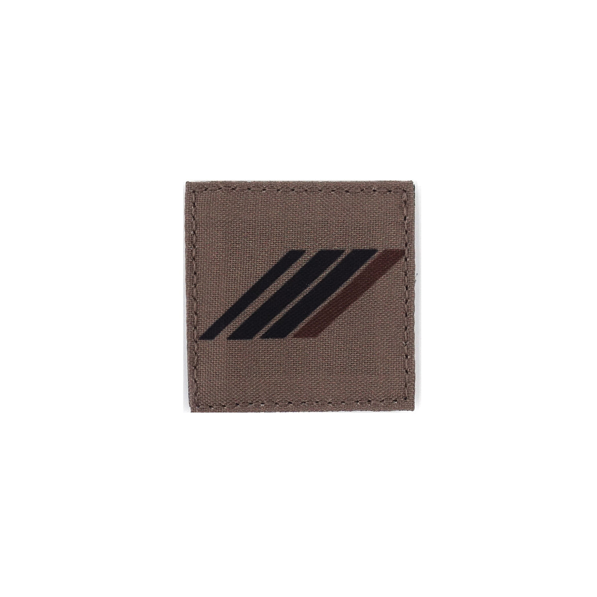 Grade militaire Patrol Equipement basse visibilité 5 x 5 cm dos auto-agrippant