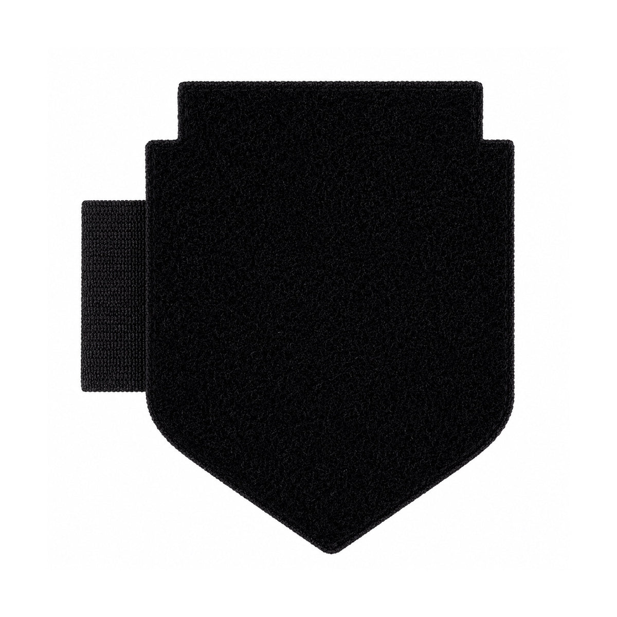 Porte-écusson auto-agrippant 64 x 87 mm avec emplacement pour stylo