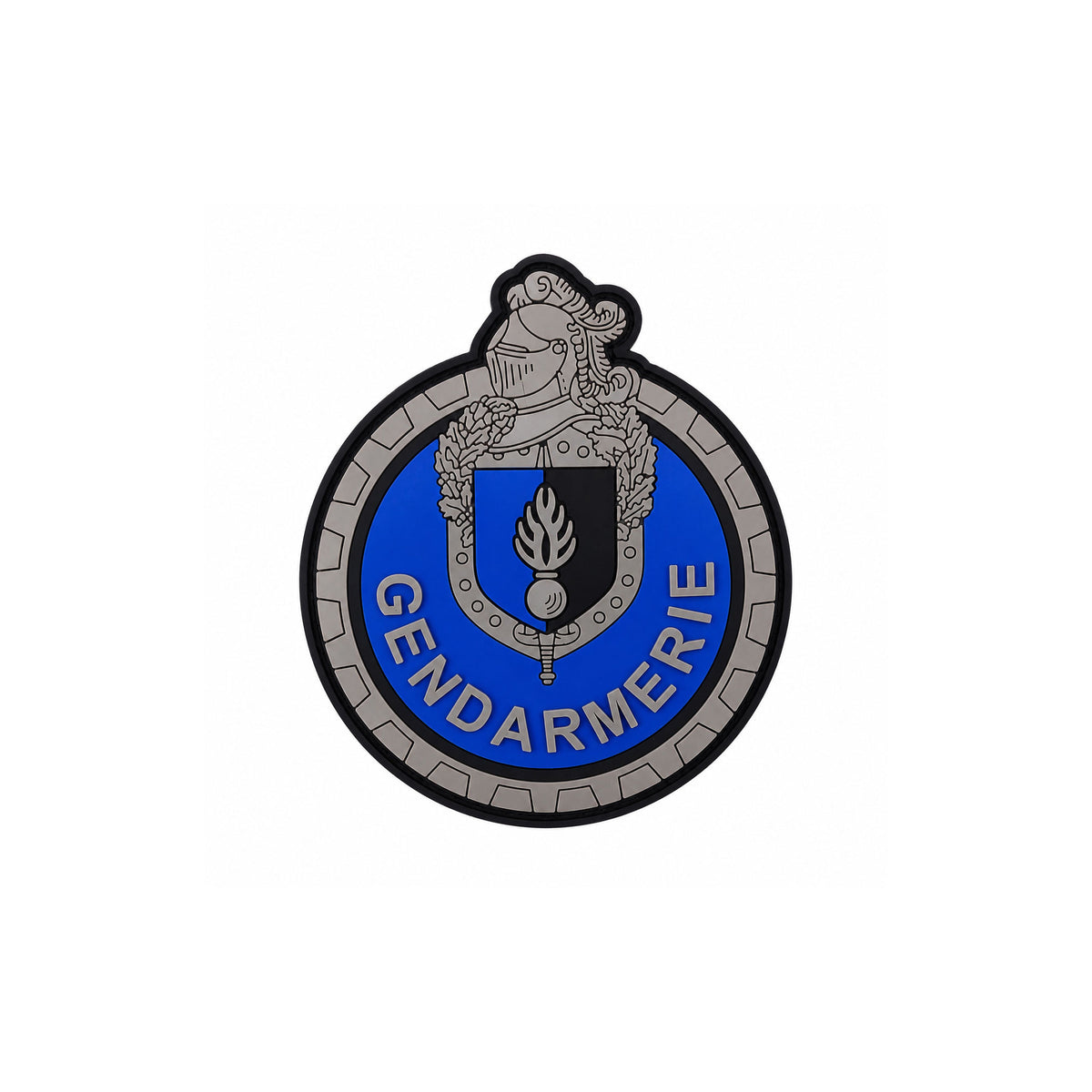Écusson Patrol Equipement Unités Motorisées Gendarmerie Départementale 8 cm rond