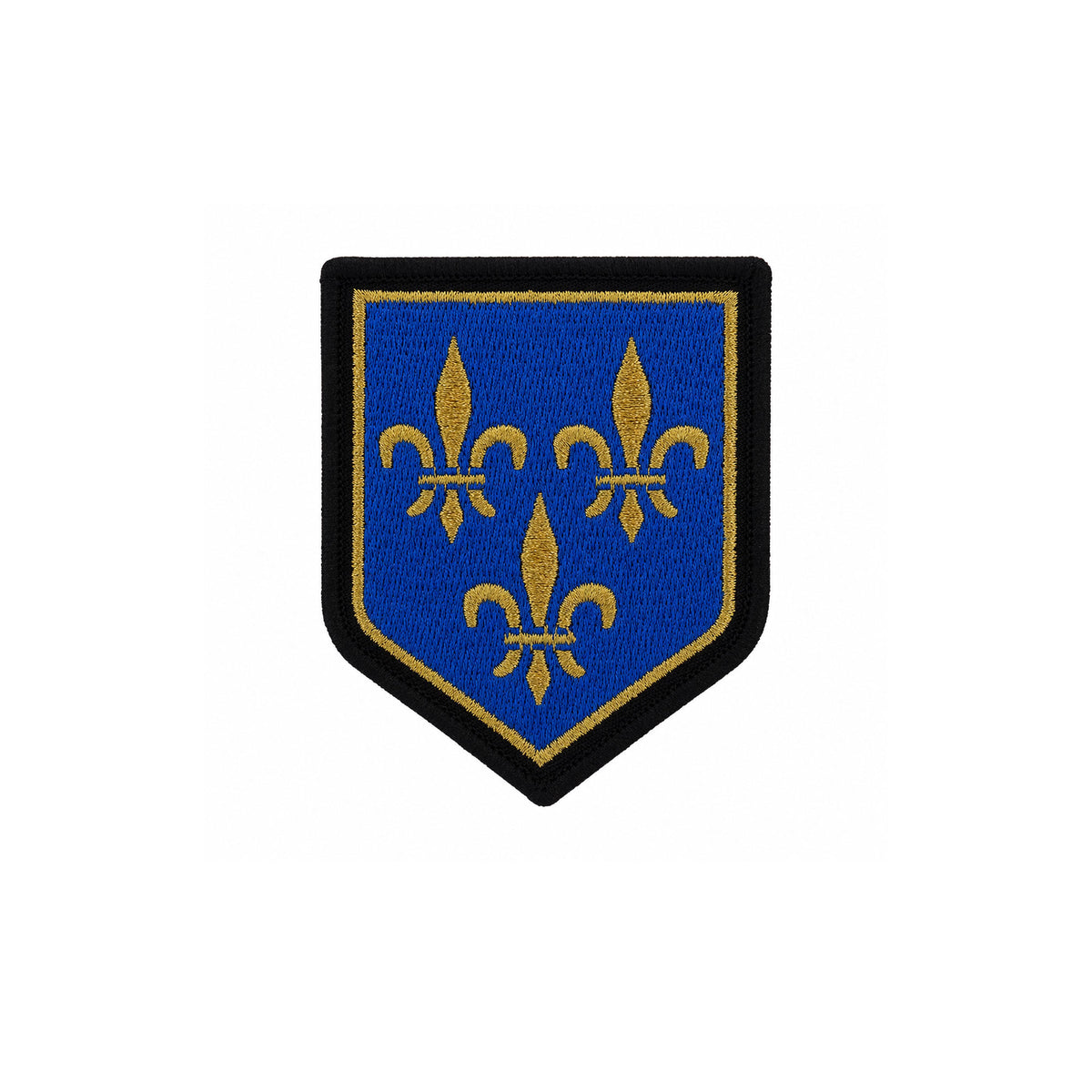 Écusson brodé légion de gendarmerie mobile 8 x 6,5 cm dos auto-agrippant