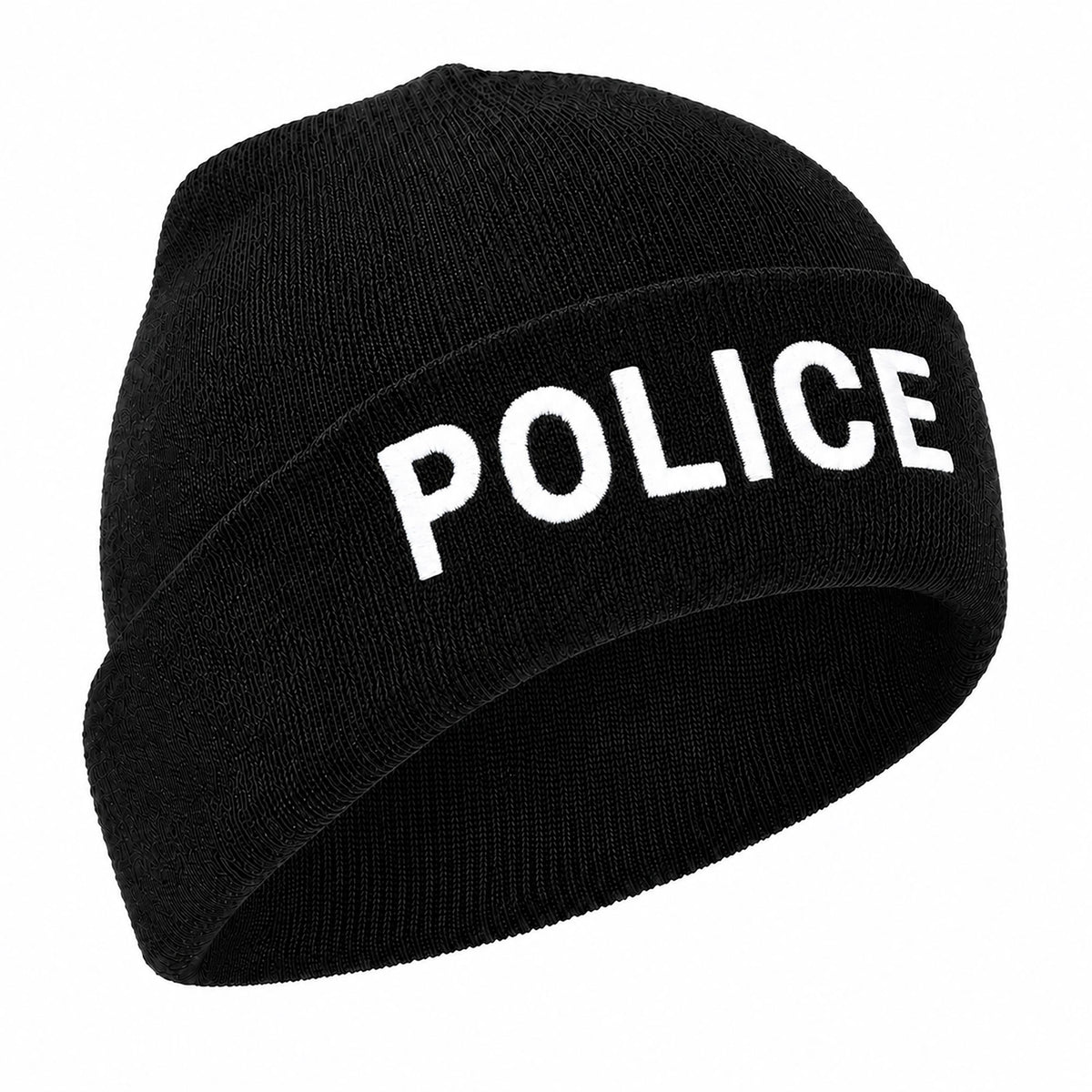 Bonnet Patrol Equipement maille acrylique doublé Thinsulate brodé Police taille unique