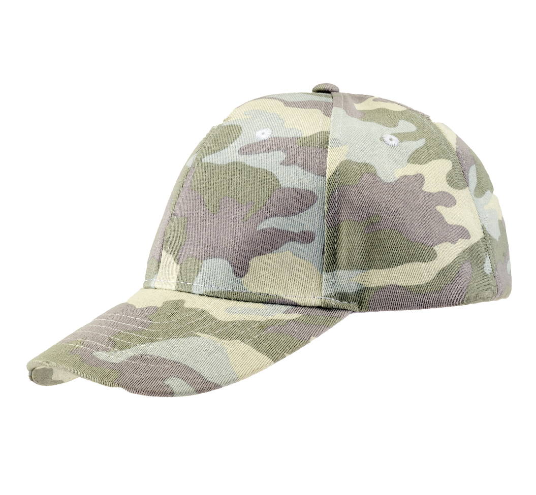 Casquette Brandit Basecap en coton fermeture plastique réglable œillets d'aération