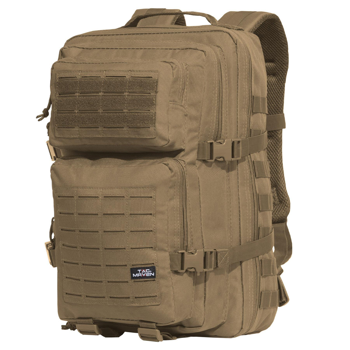 Sac à dos tactique Tac Maven Assault Large LC 51 L en polyester 600D MOLLE découpé laser