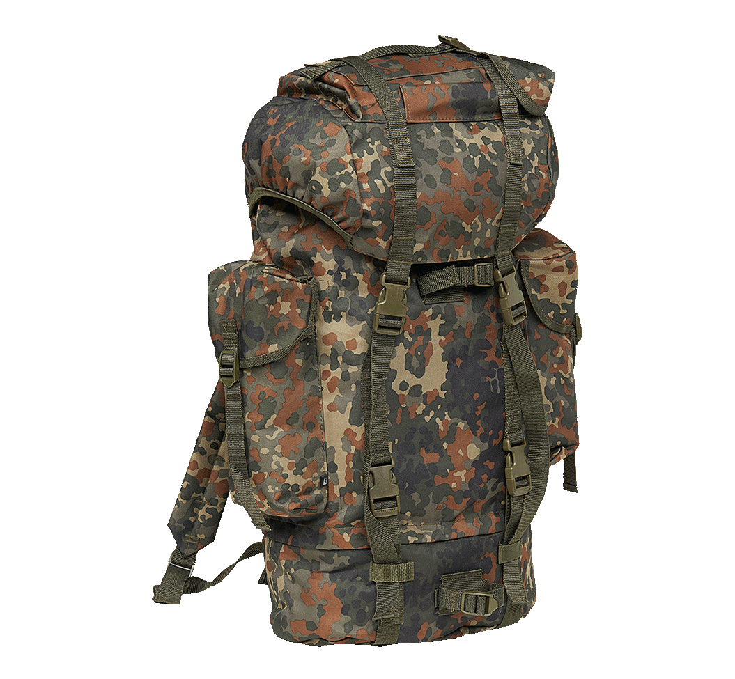 Sac à dos Brandit Combat 65 L polyester 600D compartiment bas pour chaussures