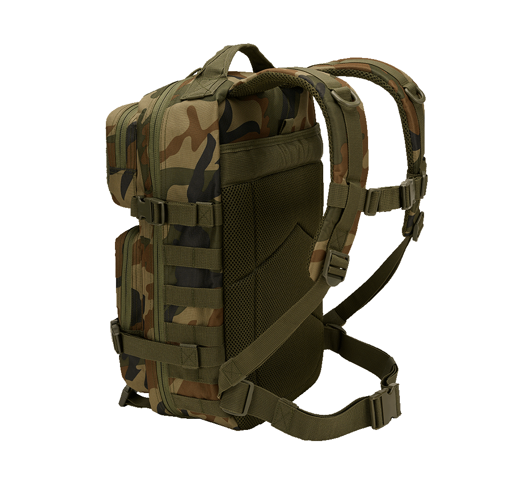 Sac à dos Brandit US Cooper Patch Medium 25 L surface auto-agrippante ceinture ventrale