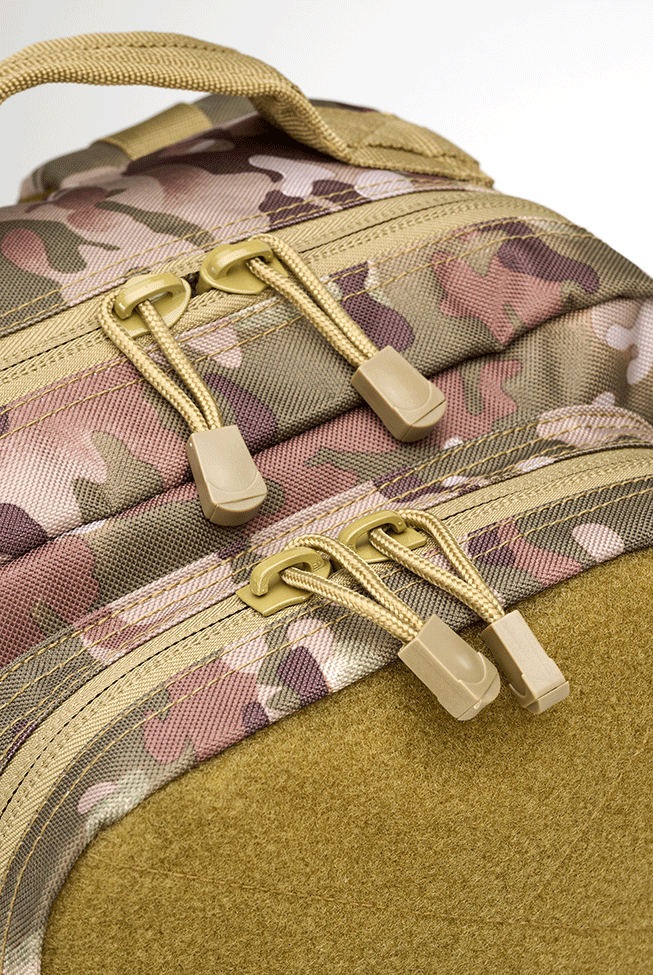 Sac à dos Brandit US Cooper Patch Medium 25 L surface auto-agrippante ceinture ventrale