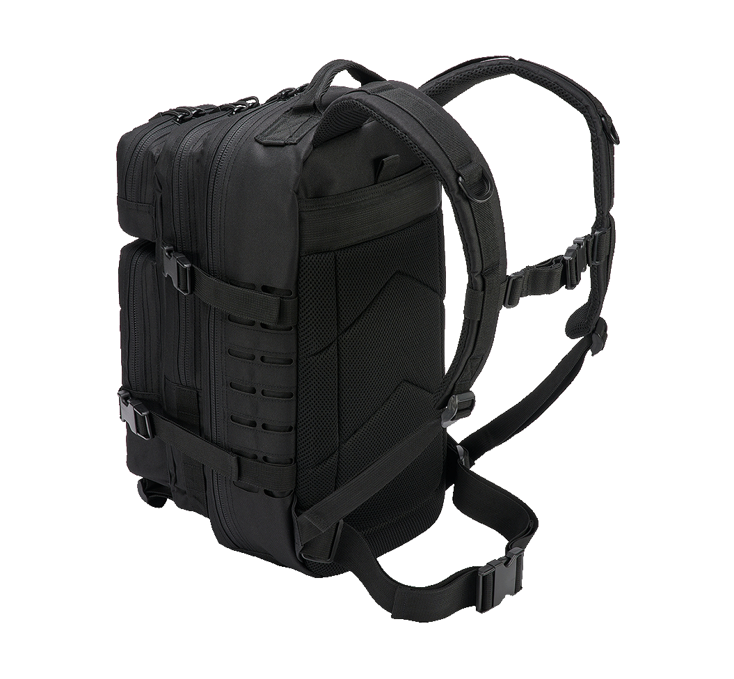 Sac à dos Brandit US Cooper Lasercut Medium 25 L fixations découpées au laser