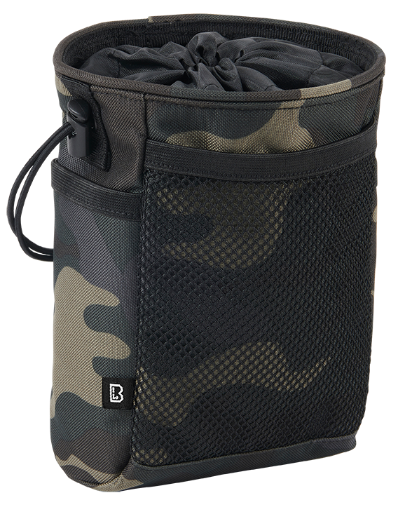 Pochette Brandit MOLLE Tactical 2,5 L collerette à cordon et deux poches latérales