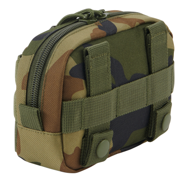 Pochette Brandit MOLLE Compact à glissière poche filet intérieure 11 x 15,5 x 4 cm