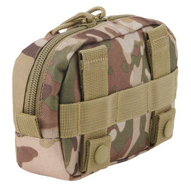 Pochette Brandit MOLLE Compact à glissière poche filet intérieure 11 x 15,5 x 4 cm