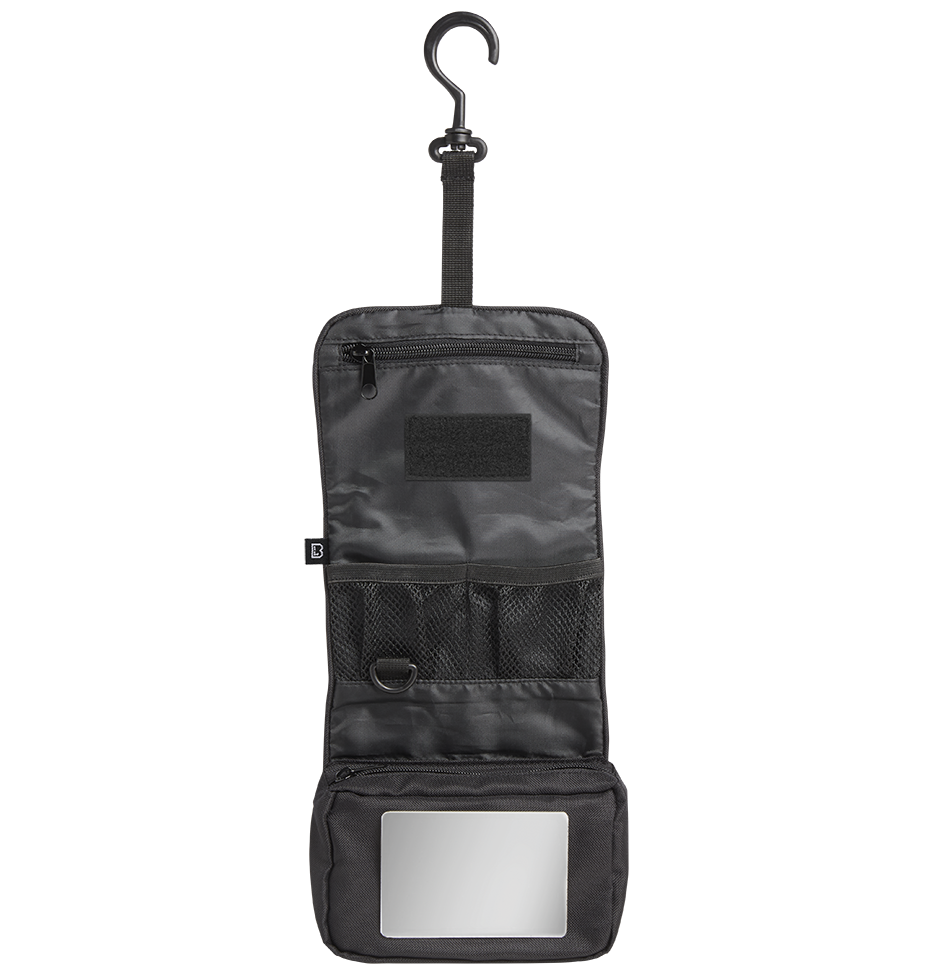 Trousse de toilette Brandit Medium dépliante miroir amovible 13 x 16 x 5 cm 134 g