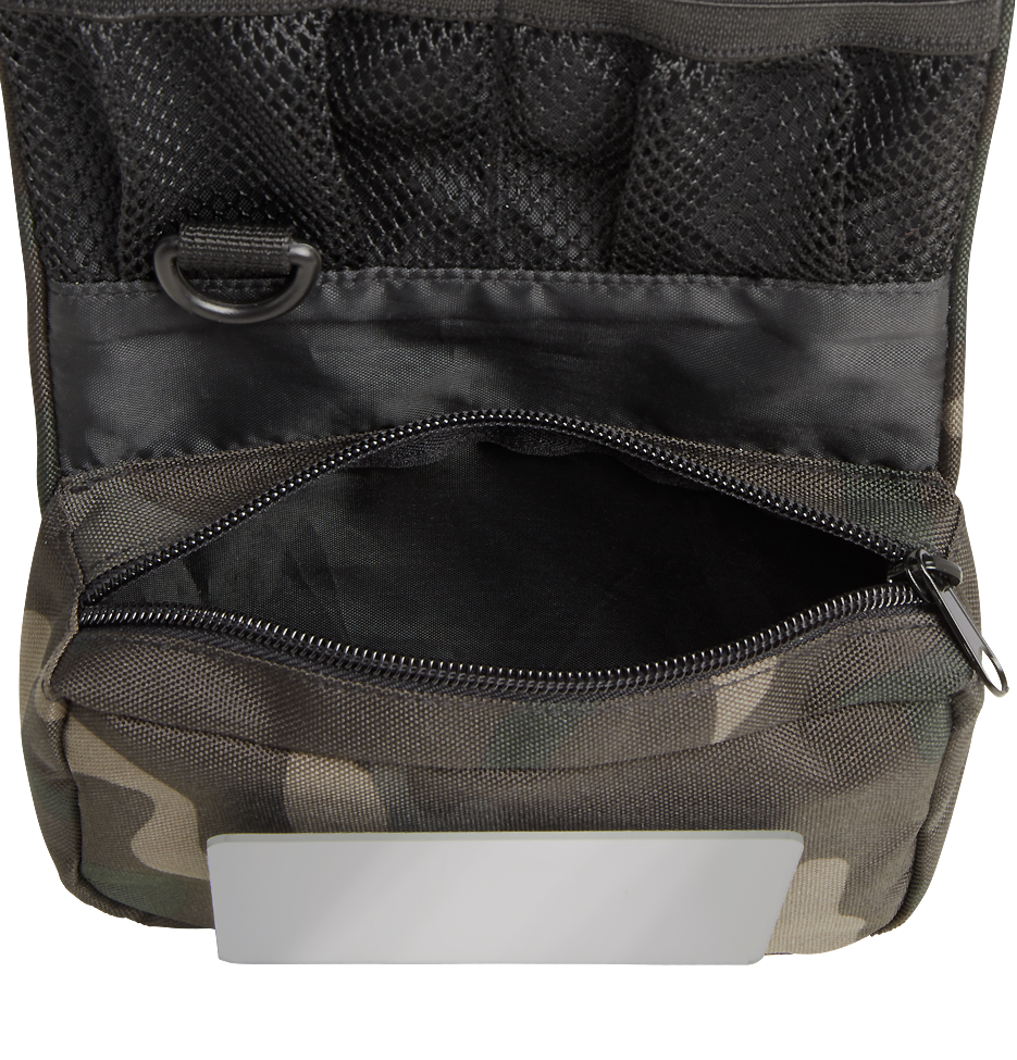 Trousse de toilette Brandit Medium dépliante miroir amovible 13 x 16 x 5 cm 134 g