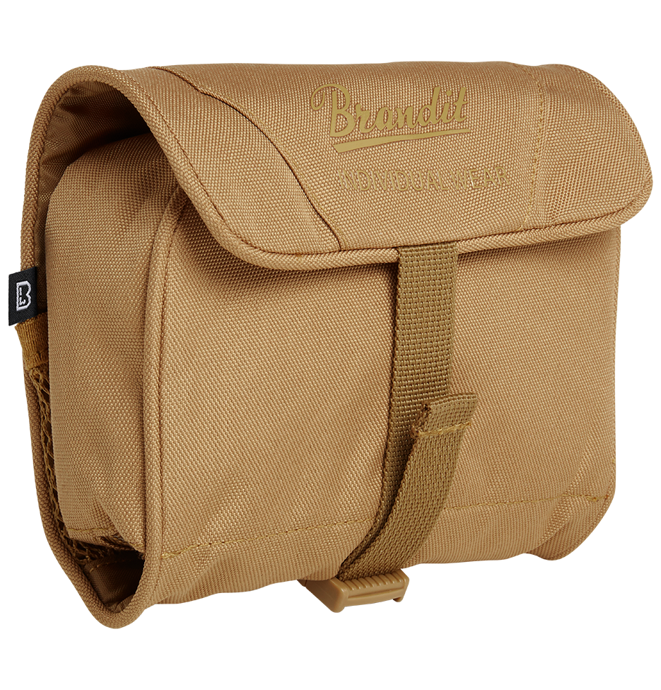 Trousse de toilette Brandit Medium dépliante miroir amovible 13 x 16 x 5 cm 134 g