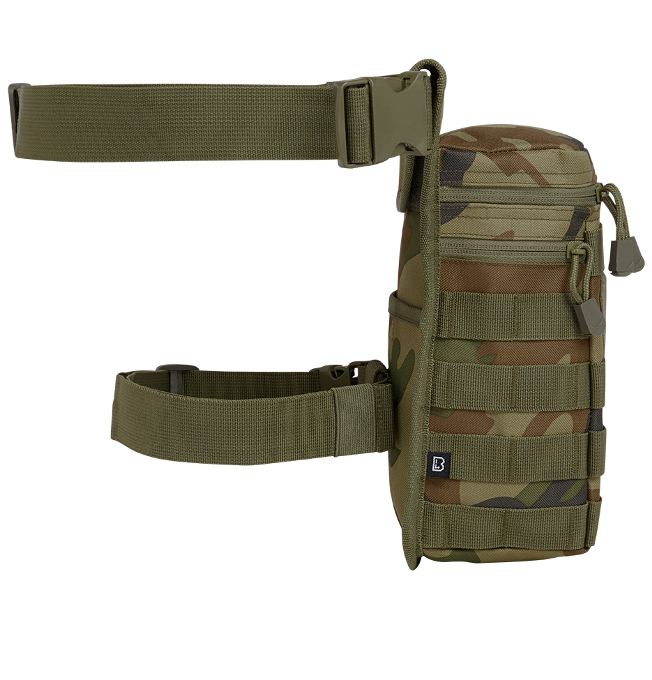 Pochette de cuisse Brandit Side Kick MOLLE 3,5 L compartiment principal à glissière