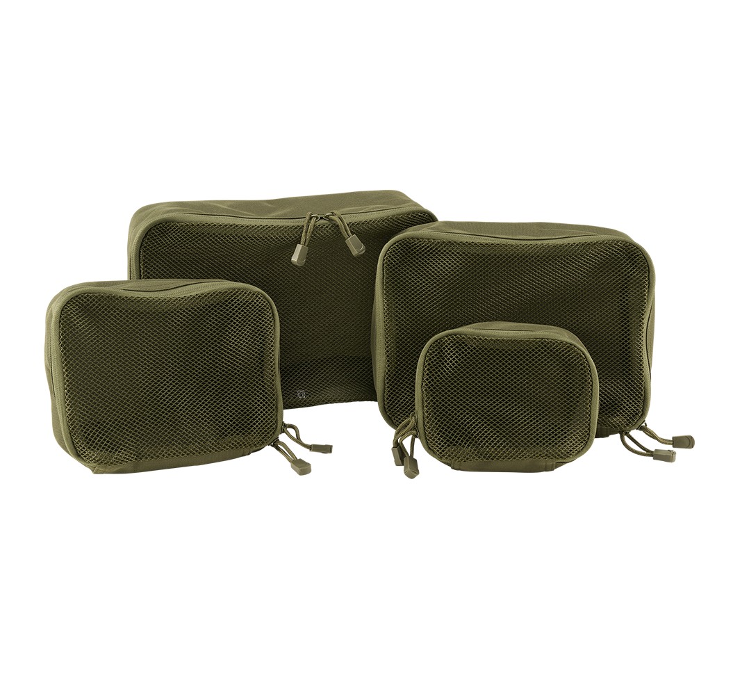 Lot de 4 sacs de rangement Brandit US Cooper polyester 600D faces filet 290 g