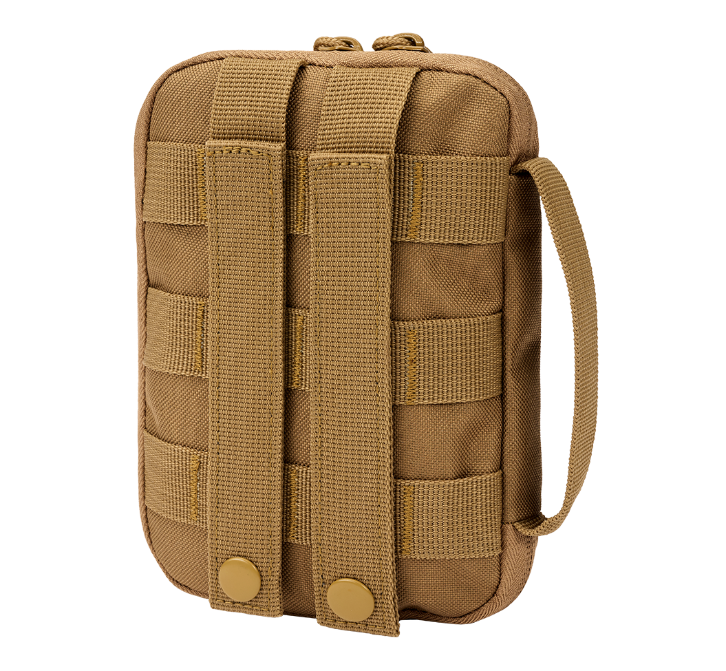 Pochette Brandit EDC Knife Bag polyester 600D 380 g/m² sangles élastiques 12 x 8 x 2 cm