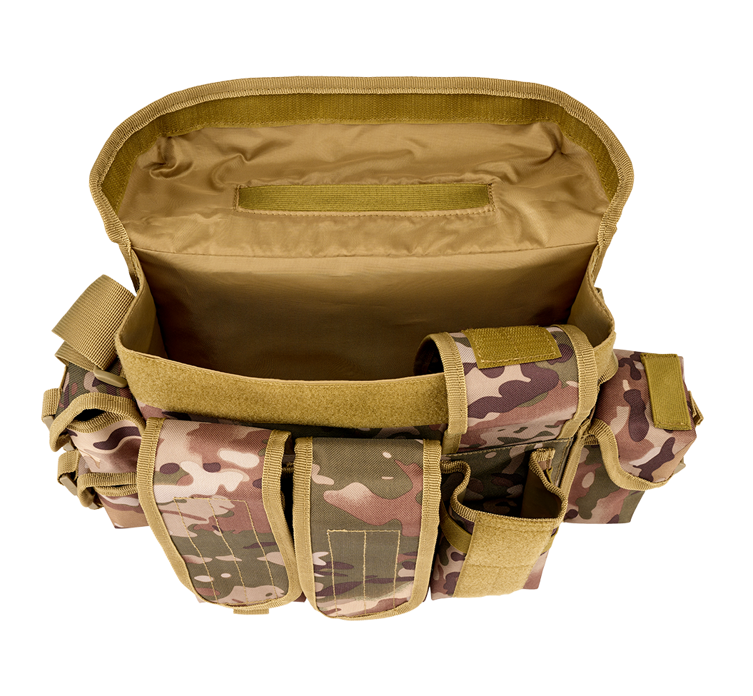 Sacoche Brandit Grab Bag 6 L polyester 600D six poches auto-agrippantes MOLLE