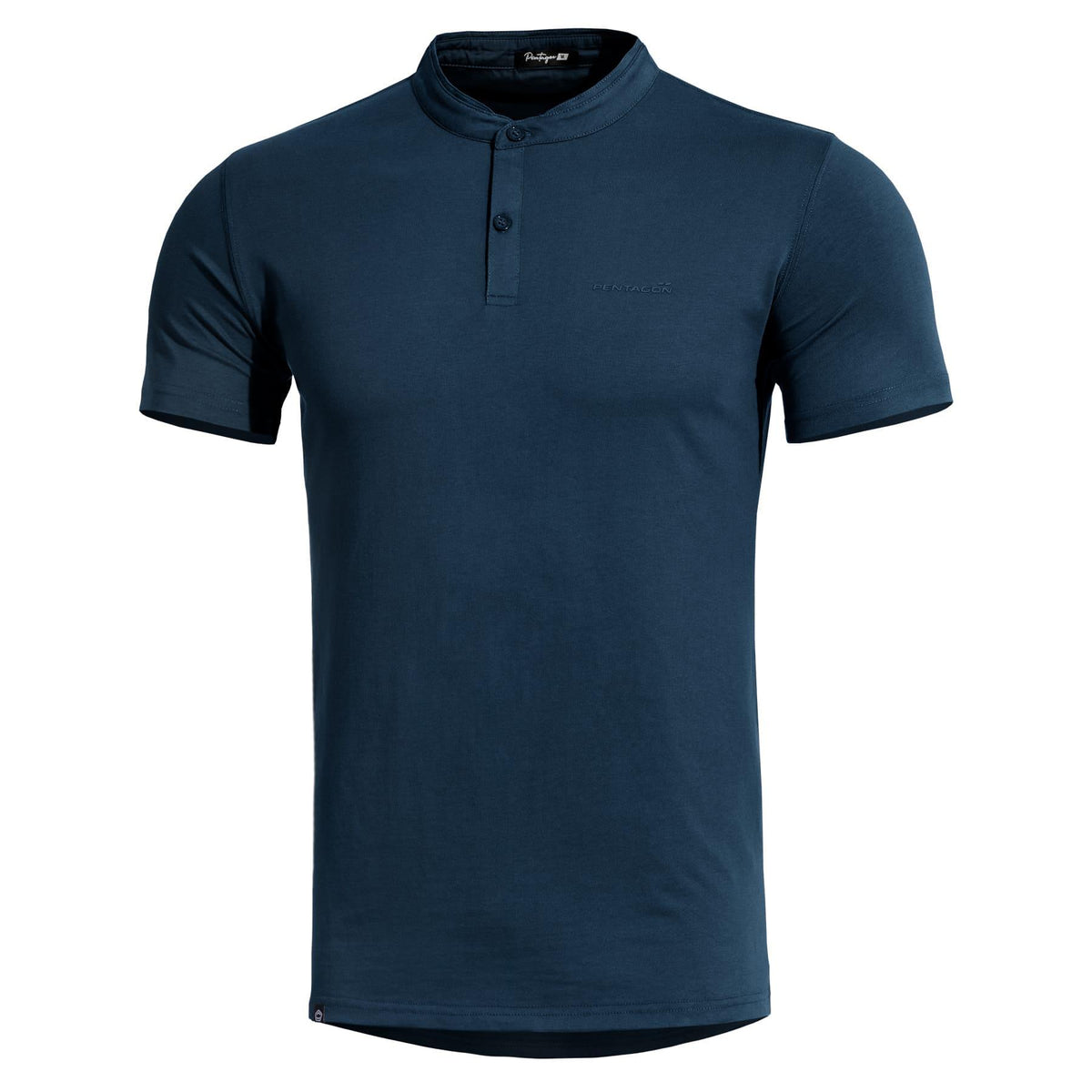 T-shirt col mandarin Pentagon Romeo 2.0 coton 190 g/m² OEKO-TEX 100