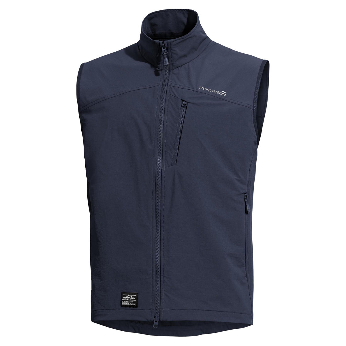 Gilet softshell Pentagon Elite en nylon élasthanne extensible quatre sens DWR grade 4
