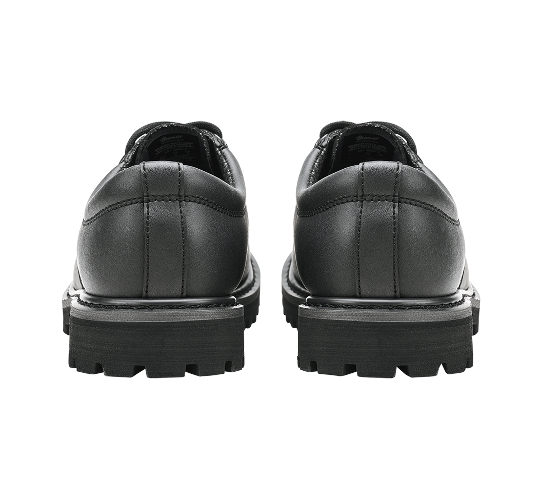 Bottines Brandit Phantom 3 œillets cuir tige basse coque d'acier semelle vissée